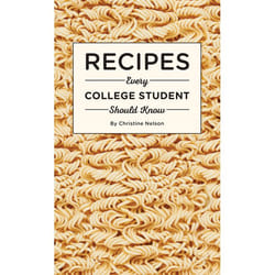 ISBN Recipes Every College Student Should Know livre nourriture & boisson Anglais Couverture rigide