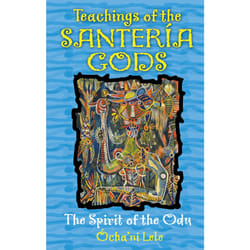 ISBN Teachings of the Santería Gods Livre de poche