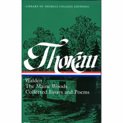 ISBN Henry David Thoreau: Walden, The Maine Woods, Collected Essays and Poems, classiques, Anglais, Livre broché, 1264 pages