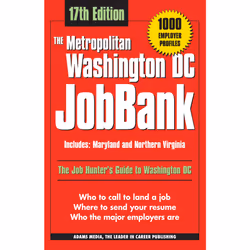 ISBN The Metropolitan Washington DC Jobbank, Anglais, Livre de poche, 416 pages