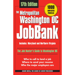 ISBN The Metropolitan Washington DC Jobbank Livre de poche