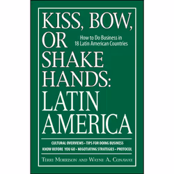 ISBN Kiss, Bow, Or Shake Hands, Latin America, Anglais, Livre de poche, 256 pages
