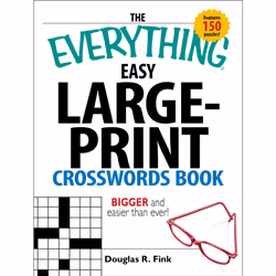 ISBN The Everything Easy Large-Print Crosswords Book, Anglais, Livre de poche, 336 pages