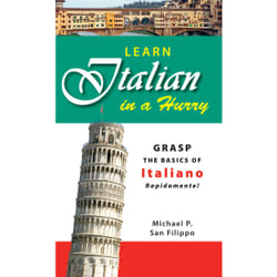 ISBN Learn Italian in a Hurry Livre de poche