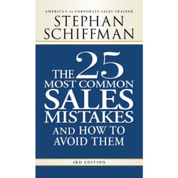 ISBN The 25 Most Common Sales Mistakes and How to Avoid Them Livre de poche