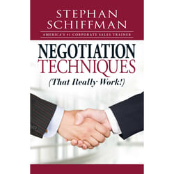 ISBN Negotiation Techniques (That Really Work!) Livre de poche