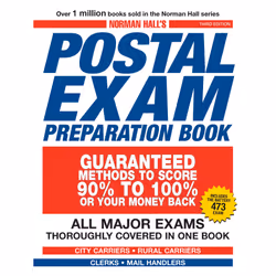 ISBN Norman Hall's Postal Exam Preparation Book, Anglais, Livre de poche, 304 pages