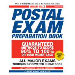 ISBN Norman Hall's Postal Exam Preparation Book Livre de poche