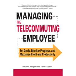 ISBN Managing the Telecommuting Employee Livre de poche