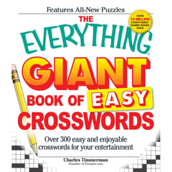 ISBN The Everything Giant Book of Easy Crosswords Livre de poche