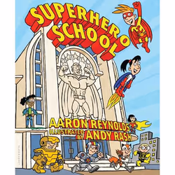 ISBN Superhero School, Anglais, Couverture rigide, 32 pages