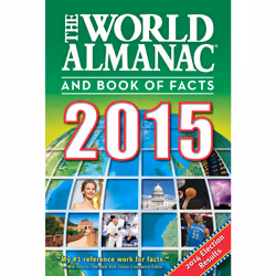 ISBN The World Almanac and Book of Facts 2015, Anglais, Livre de poche, 1008 pages