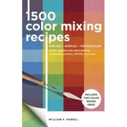 ISBN 1,500 Color Mixing Recipes for Oil, Acrylic & Watercolor