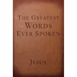 ISBN The Greatest Words Ever Spoken, Livre broché, 544 pages
