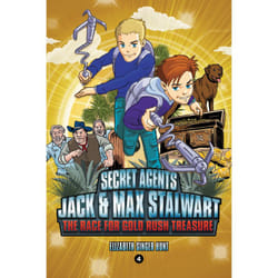 ISBN Secret Agents Jack and Max Stalwart: Book 4: The Race for Gold Rush Treasure: California, USA livre Pour enfants Anglais