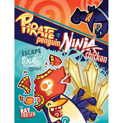 ISBN Pirate Penguin vs Ninja Chicken Volume 2: Escape From Skull-Fragment Island! Couverture rigide