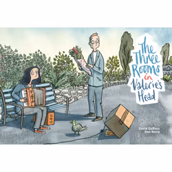 ISBN The Three Rooms in Valerie's Head, Anglais, Livre broché, 120 pages