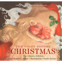 ISBN The Night Before Christmas hardcover, Anglais, Couverture rigide, 44 pages