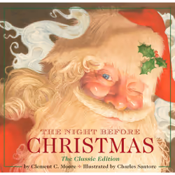 ISBN The Night Before Christmas Mini Edition, Anglais, Couverture rigide, 44 pages