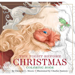 ISBN The Night Before Christmas Coloring Book Livre de poche