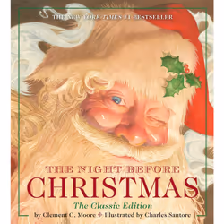 ISBN The Night Before Christmas Oversized Padded Board Book, Anglais, Couverture rigide, 24 pages