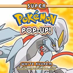 ISBN Super Pokemon Pop-Up: White Kyurem, Anglais, Couverture rigide, 5 pages