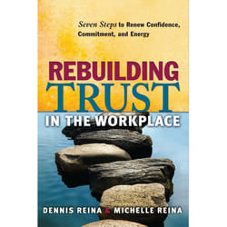 ISBN Rebuilding Trust in the Workplace livre