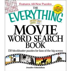 ISBN The Everything Movie Word Search Book Livre de poche