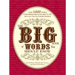 ISBN The Big Book of Words You Should Know Livre de poche