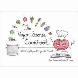 ISBN The Vegan Stoner Cookbook, nourriture &amp; boisson, Anglais, Couverture rigide, 128 pages