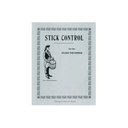 ISBN Stick Control: For The Snare Drummer livre Musique Anglais
