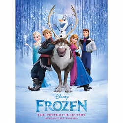 ISBN Frozen: The Poster Collection, Anglais, Livre de poche, 40 pages