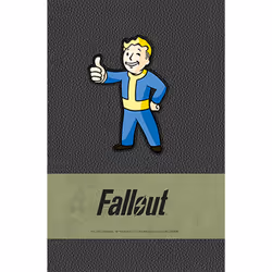 ISBN Fallout Hardcover Ruled Journal, Anglais, Couverture rigide, 192 pages