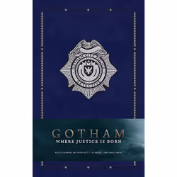 ISBN Gotham Hardcover Ruled Journal, Anglais, Couverture rigide, 192 pages