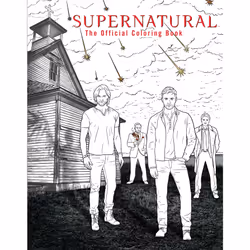 ISBN Supernatural: The Official Coloring Book, Anglais, Livre de poche, 96 pages