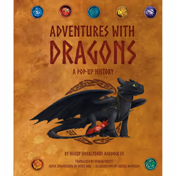 ISBN DreamWorks Dragons: Adventures with Dragons, fiction litéraire, Anglais, Couverture rigide, 12 pages