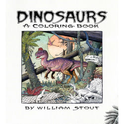 ISBN Dinosaurs: A Coloring Book by William Stout Livre de poche