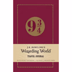 ISBN J.K. Rowling's Wizarding World: Travel Journal, Anglais, Couverture rigide, 192 pages