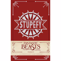 ISBN Fantastic Beasts and Where to Find Them: Stupefy Hardcover Ruled Journal, Anglais, Couverture rigide, 192 pages