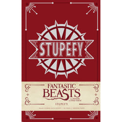 ISBN Fantastic Beasts and Where to Find Them: Stupefy Hardcover Ruled Journal Couverture rigide