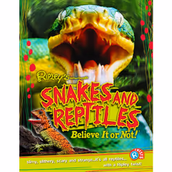 ISBN Ripley Twists: Snakes & Reptiles, Anglais, Couverture rigide, 48 pages