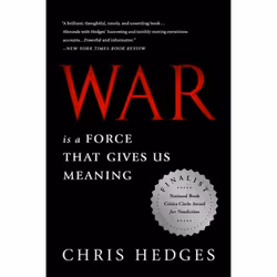 ISBN War Is a Force that Gives Us Meaning, histoire, Anglais, Livre broché, 224 pages