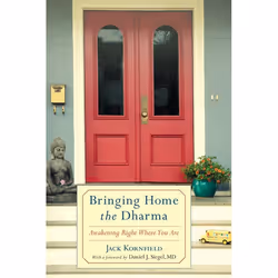 ISBN Bringing Home the Dharma, Livre broché, 304 pages