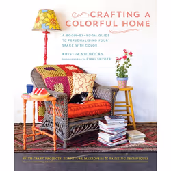 ISBN Crafting a Colorful Home, Couverture rigide, 176 pages