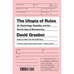 ISBN The Utopia of Rules livre