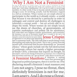 Penguin Random House Why I Am Not A Feminist: A Feminist Manifesto Couverture rigide