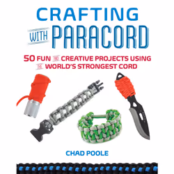 ISBN Crafting with Paracord, métier & loisirs, Anglais, Livre broché, 108 pages