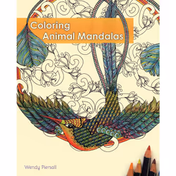 ISBN Coloring Animal Mandalas, Animaux, Anglais, Livre broché, 64 pages