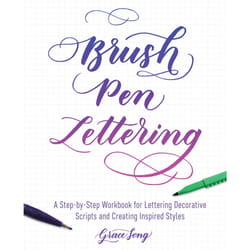 ISBN Brush Pen Lettering livre Art & design Anglais