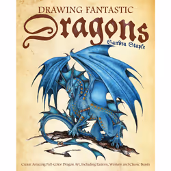 ISBN Drawing Fantastic Dragons, société, Anglais, Livre broché, 128 pages